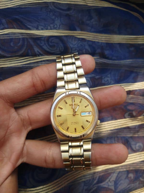 Seiko 5 watch good &original watch 1