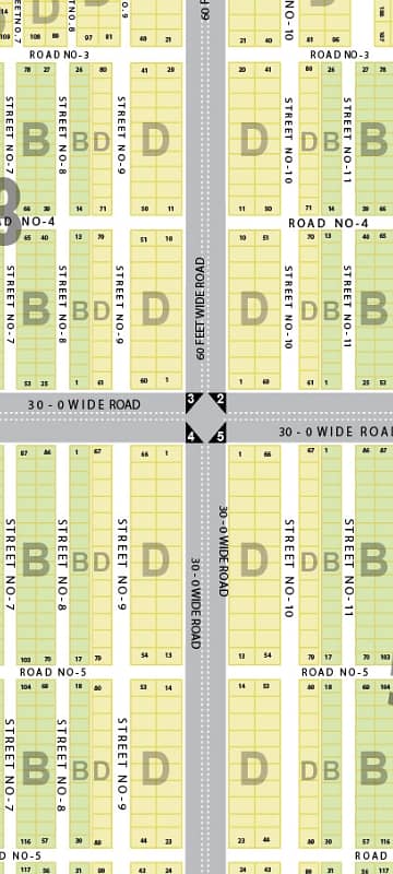 Lease Map Approve 240 Sq Yd Plot Sale In Saadi Town Block 3 Scheme 33 Karachi (1st Belt) 0