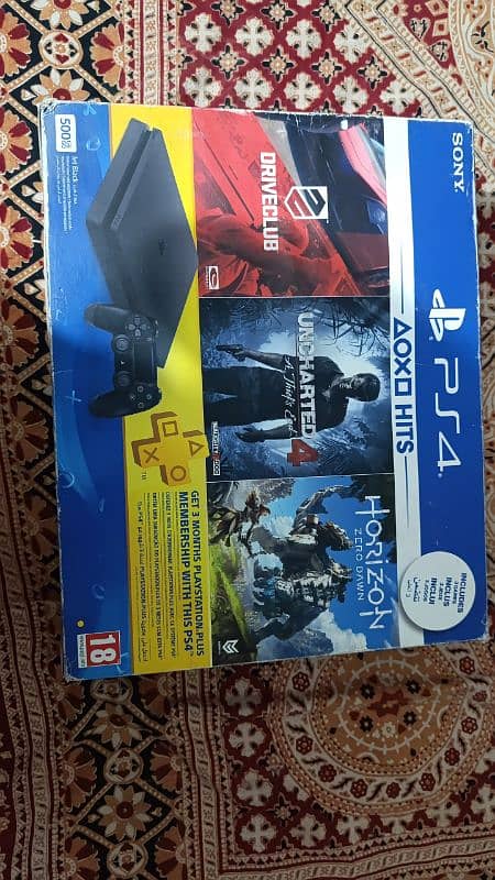 PS4 for sale with games 2