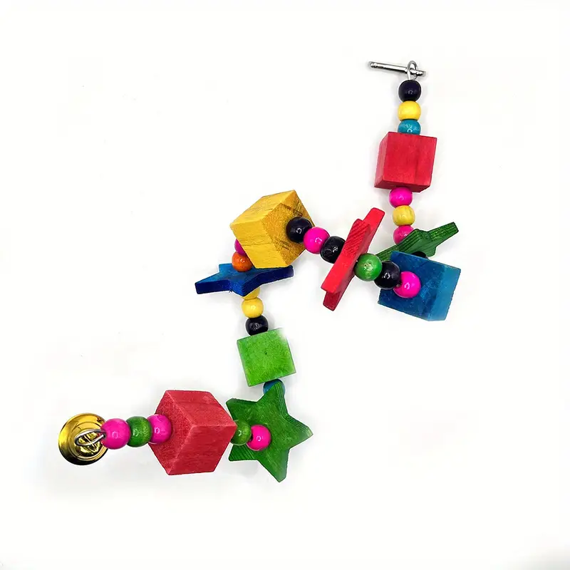 Parrot Bird toys wooden stand perches cage everything — photo 8