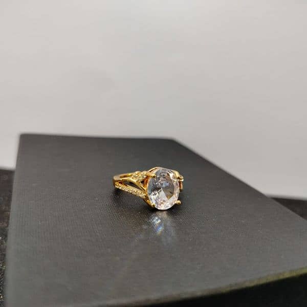 Adjustable Zircon Ring 1