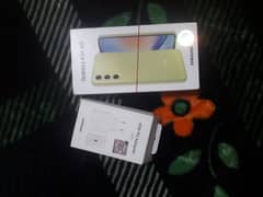 samsung a34 gaphite 10 months warranty with charger