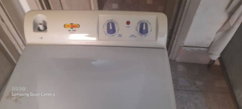 Super Asia Dryer Spinner Sd570 & Washing Machine Washer SA240 5