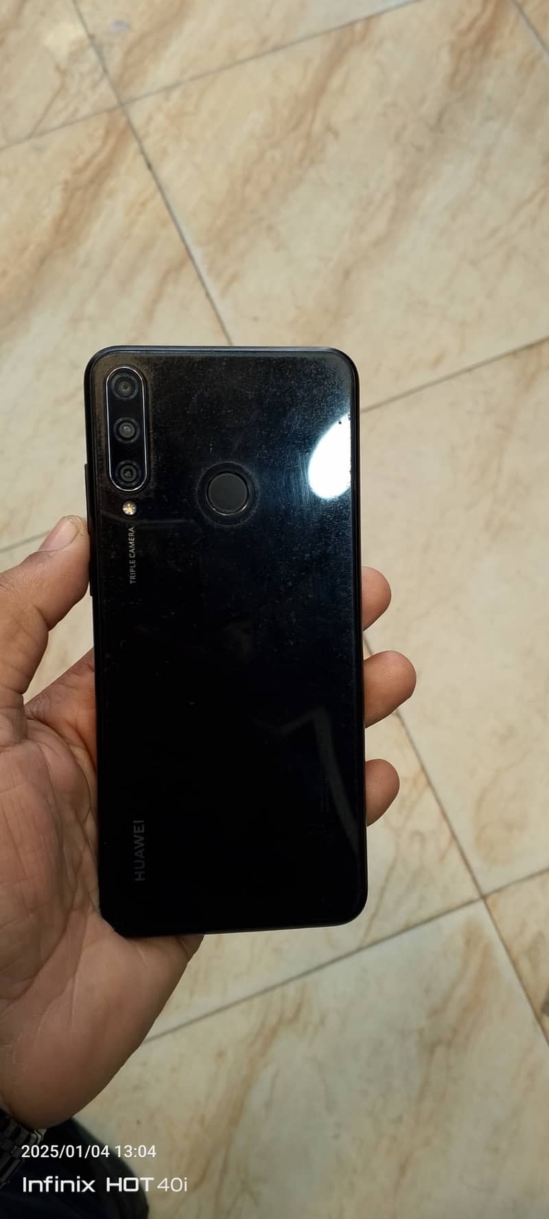 Huawei y6p sale argent 5