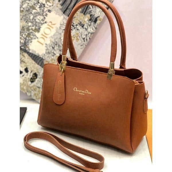 Stylish Women's Leather Hand Bag 1