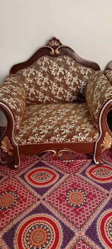 chiniot wood sofa set 2