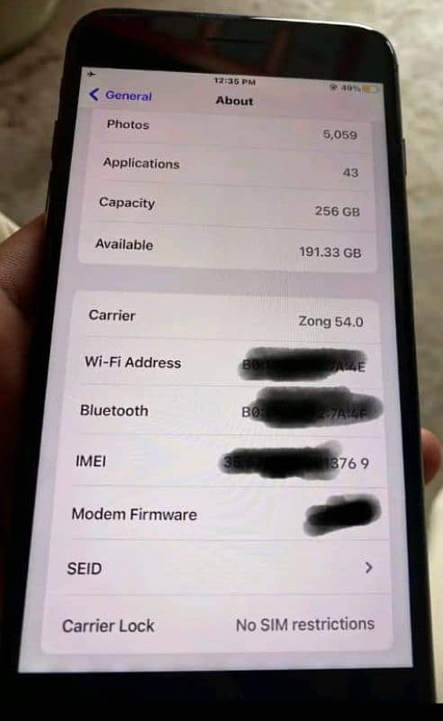 iPhone 8 plus 256GB Non-PTA 3