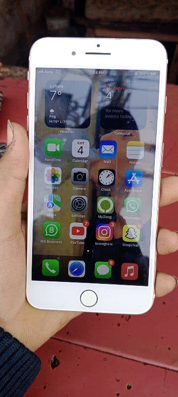 Iphone 7 Plus 128gb PTA APROVED exchange possible 1