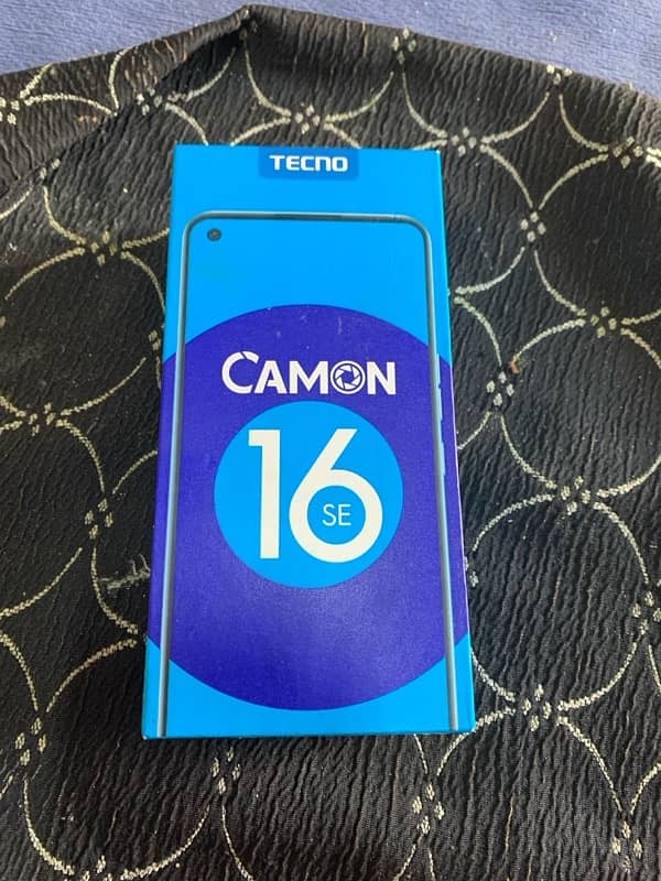 Techno camon 16se 6ram 128 memory Dual Pta approved with box Exchange 9