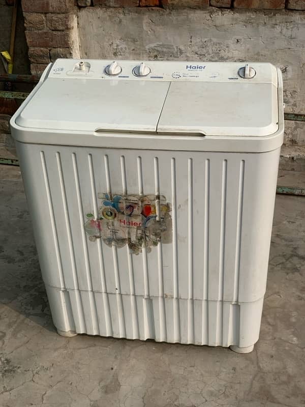 Haier washing machine 0