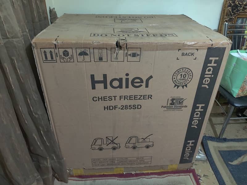 Haier Single Door Deep Freezer 2