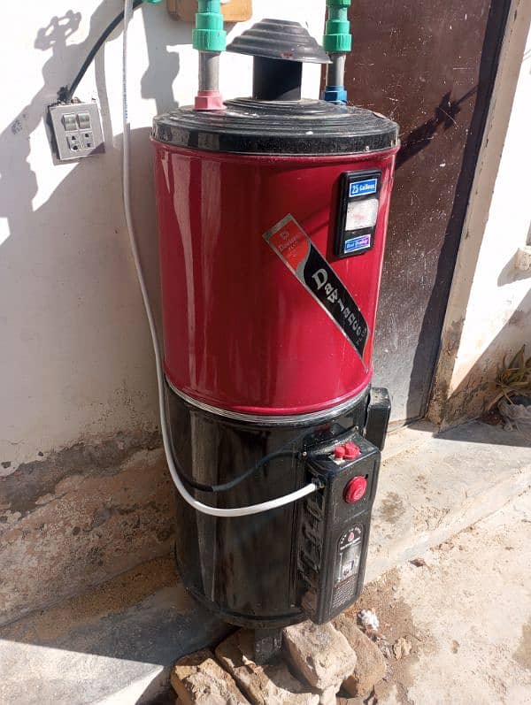 Electric Plus Gas Geyser 1