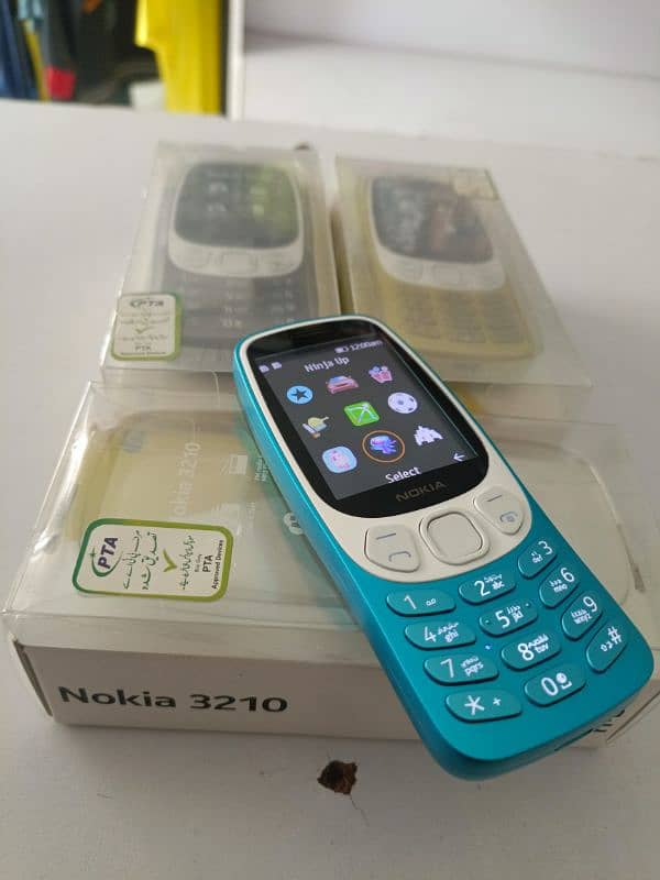 Nokia 3210 New Model C Type Port Box Pack Pta Approved 2