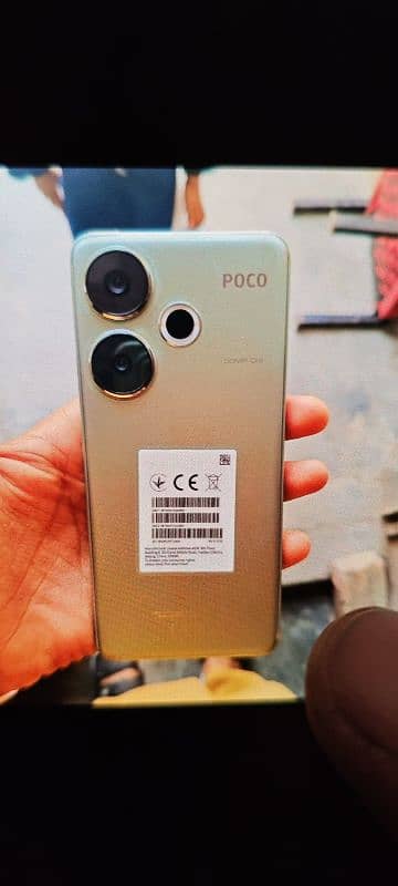 Xiaomi Poco f6 with box and charger 6 month warranty.  03074269881 1