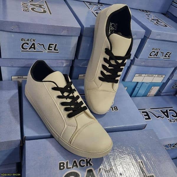 Canvas Style Sneakers - Mariental (665), White 3