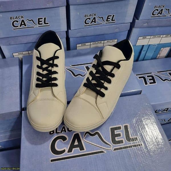 Canvas Style Sneakers - Mariental (665), White 4