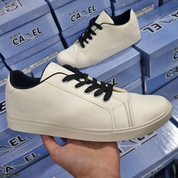 Canvas Style Sneakers - Mariental (665), White 5