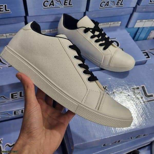 Canvas Style Sneakers - Mariental (665), White 6