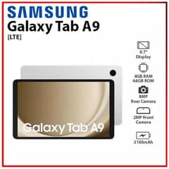 Samsung tab A9 box packed