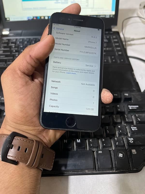 iPhone 7 128Gb ‪+92 370 8527327‬ Argent sale 4