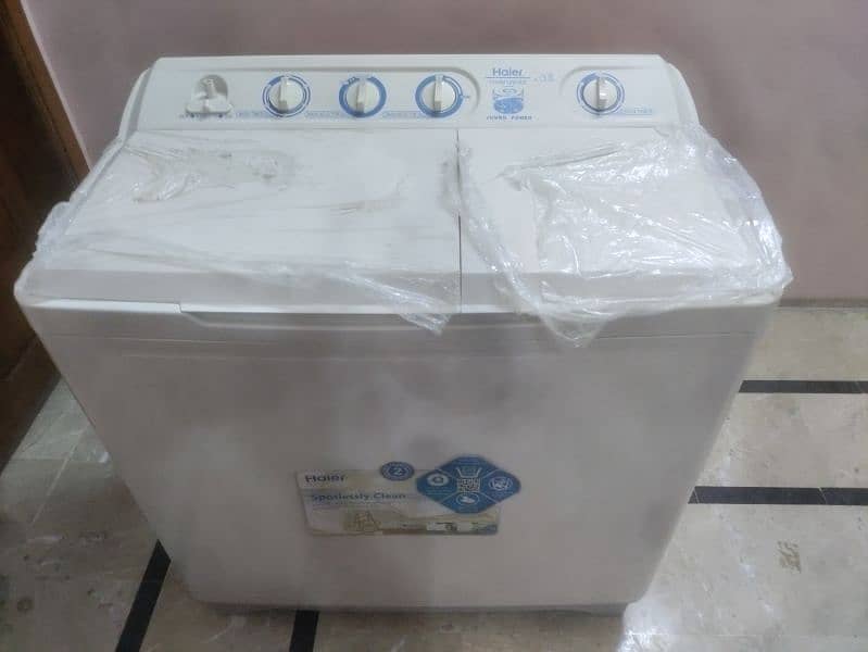 Brand new Haier Twin Tub washing Machine + Dryer with 12kg washing cap 0