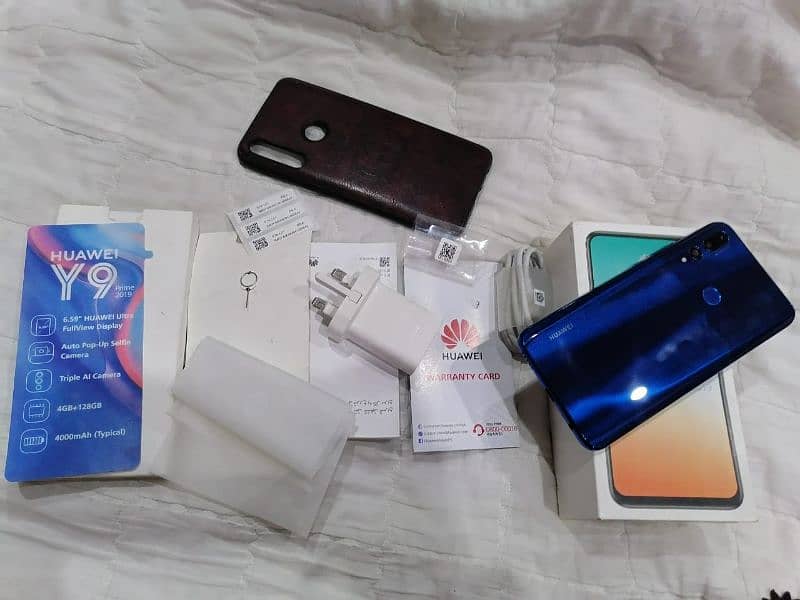 Huawei y9 prime pop up original mobile with full box 11