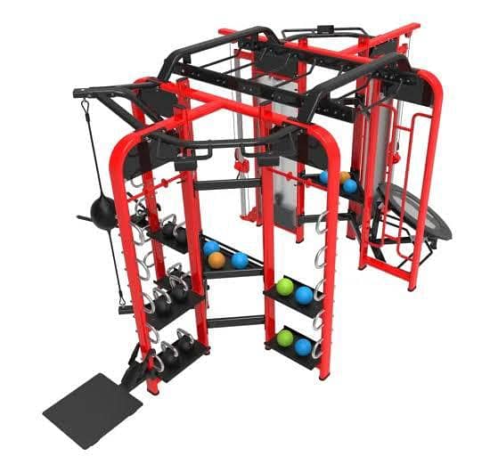 Multi Gym Station|Dual Smith machine|Cross over| Functional trainer| 0