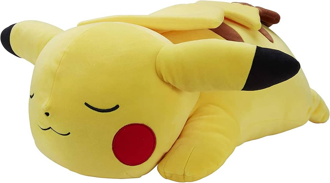 Pokemon 18” Plush Sleeping Pikachu - Nintendo - Pokemon 2