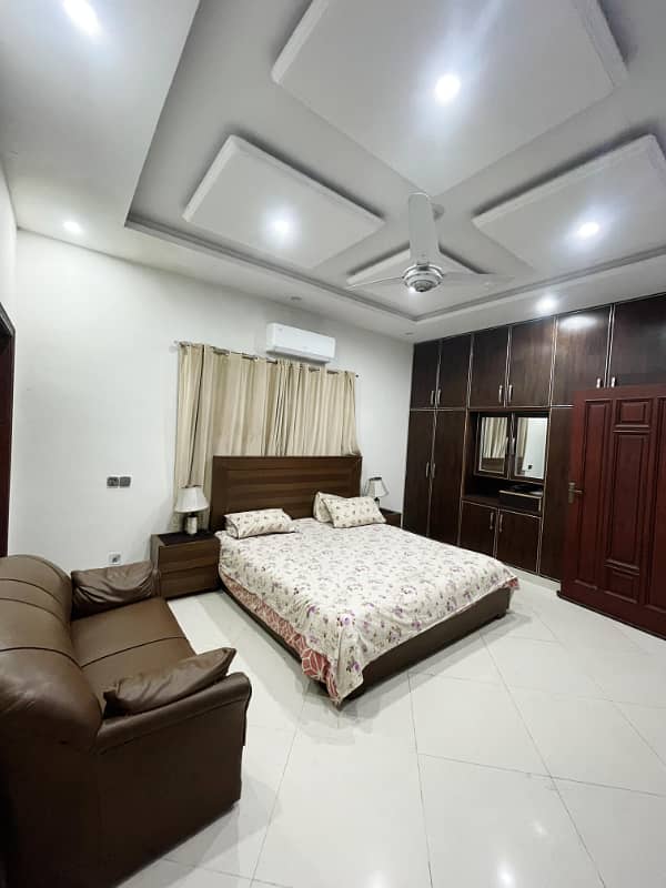 Full Furnished 1 bedroom available for Rent in Bahria Town- Overseas B ext. 1