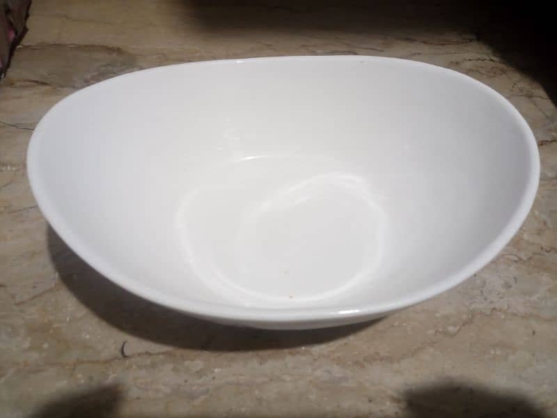 White Beautiful Serving Bowls 7