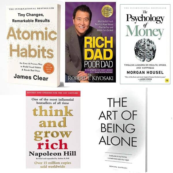 PACK OF 5 BOOKS 1