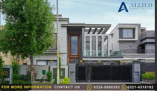 An Exquisite 14 Marlas Luxury Semi Furnished Brand new house for Sale in Jasmine Block near Talwar Chowk, Commercial Hub & Jasmine Mall,Main Bahria Town, Lahore