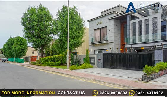 An Exquisite 14 Marlas Luxury Semi Furnished Brand new house for Sale in Jasmine Block near Talwar Chowk, Commercial Hub & Jasmine Mall,Main Bahria Town, Lahore 1