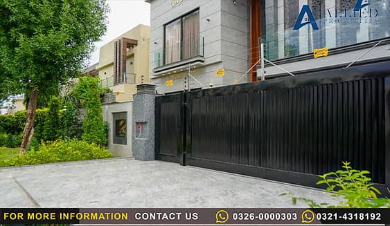 An Exquisite 14 Marlas Luxury Semi Furnished Brand new house for Sale in Jasmine Block near Talwar Chowk, Commercial Hub & Jasmine Mall,Main Bahria Town, Lahore 2