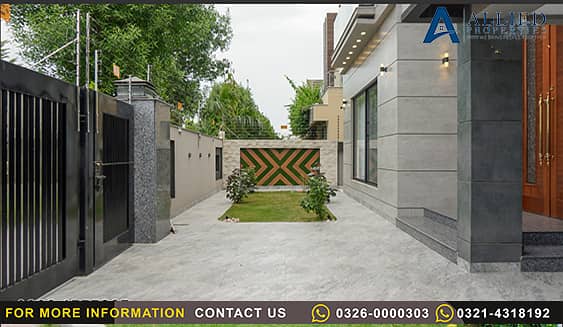 An Exquisite 14 Marlas Luxury Semi Furnished Brand new house for Sale in Jasmine Block near Talwar Chowk, Commercial Hub & Jasmine Mall,Main Bahria Town, Lahore 5