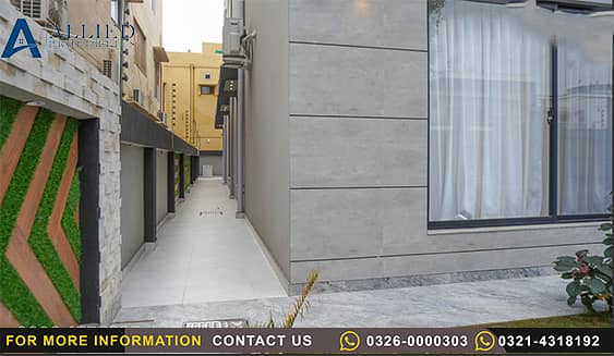 An Exquisite 14 Marlas Luxury Semi Furnished Brand new house for Sale in Jasmine Block near Talwar Chowk, Commercial Hub & Jasmine Mall,Main Bahria Town, Lahore 10