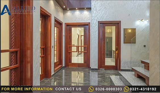 An Exquisite 14 Marlas Luxury Semi Furnished Brand new house for Sale in Jasmine Block near Talwar Chowk, Commercial Hub & Jasmine Mall,Main Bahria Town, Lahore 14