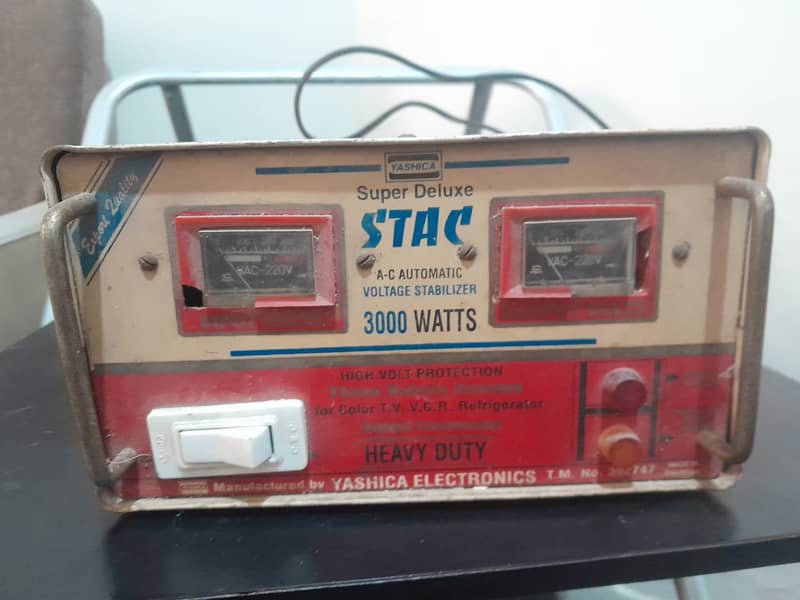 STAC Voltage Stabilizer 3000 watt 0