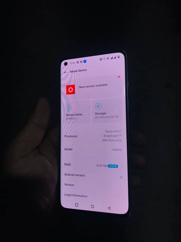 one plus 8 (8+5) 128 gb 4