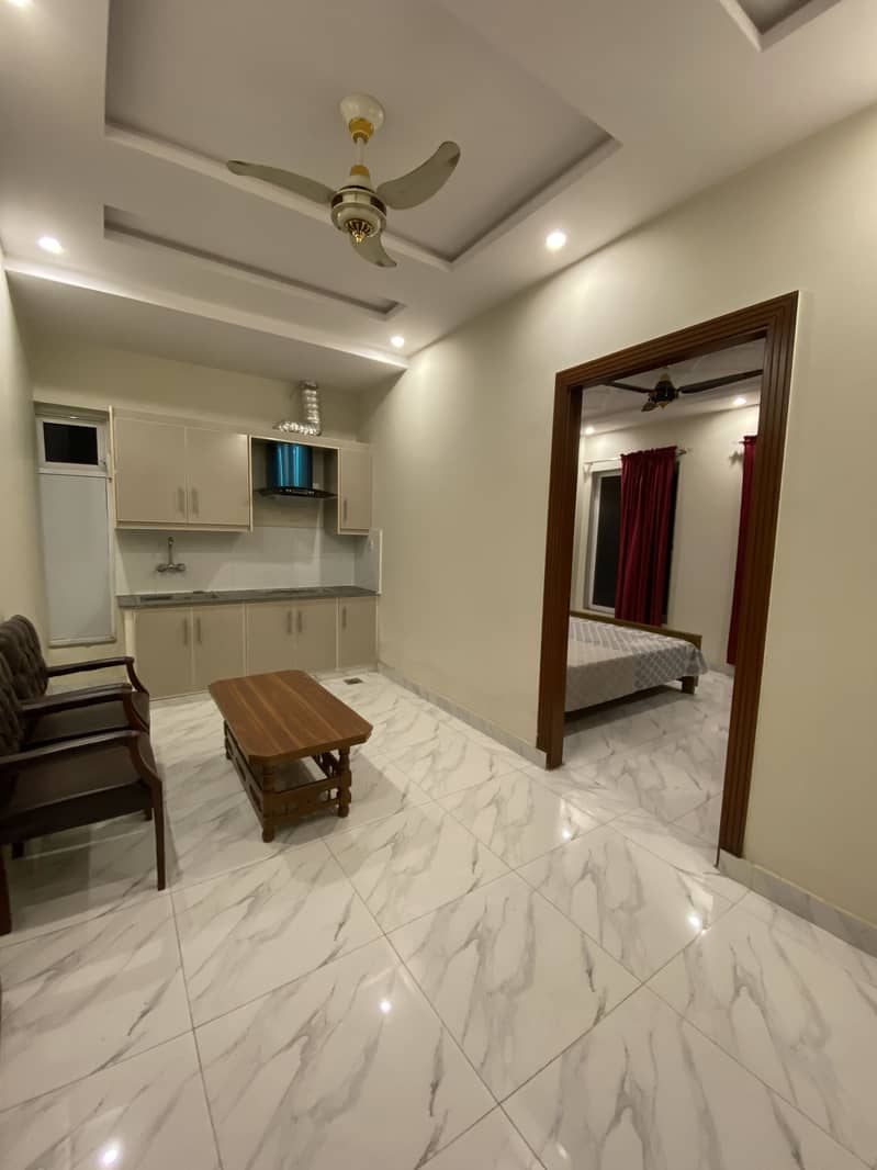 Single Bed Furnished Apartment For Rent In Citi Housing. 2