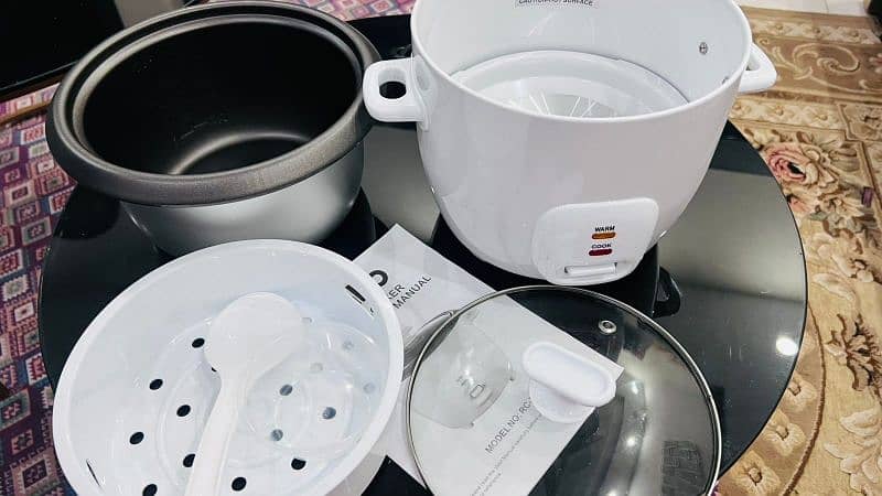 Rice cooker and steamer 6