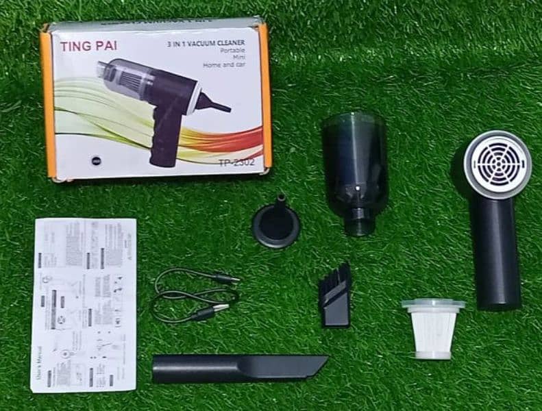 3in1 Rechargeable Portable Vacuum Cleaner | Delivery All Over Pakistan 0