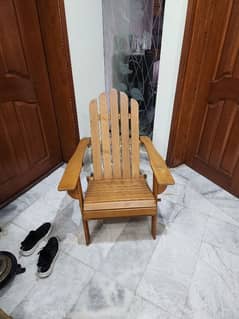 wooden chair