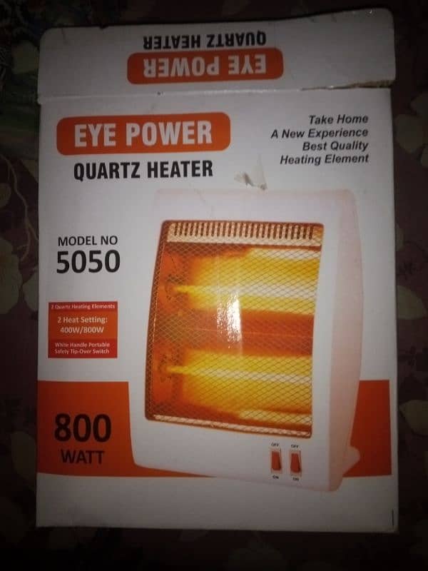 Eye Power Quartz Heater Model No= 5050 1