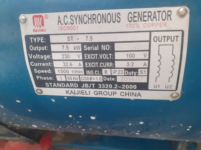 Ac synchronouse genetor 7