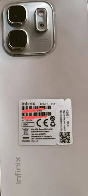 infinix hot 50i only 5 din usz 6+6+120 1