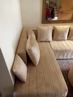 L shape Brand new sofa