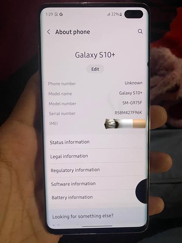 Samsung Galaxy S10 plus 8/128 phone Num 03064206549 7