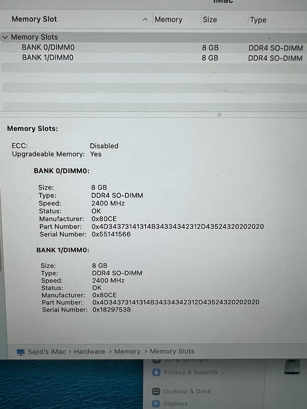 IMAC 4K (used) 21.5 inch | 2 TB | 16 GB (2017) 7