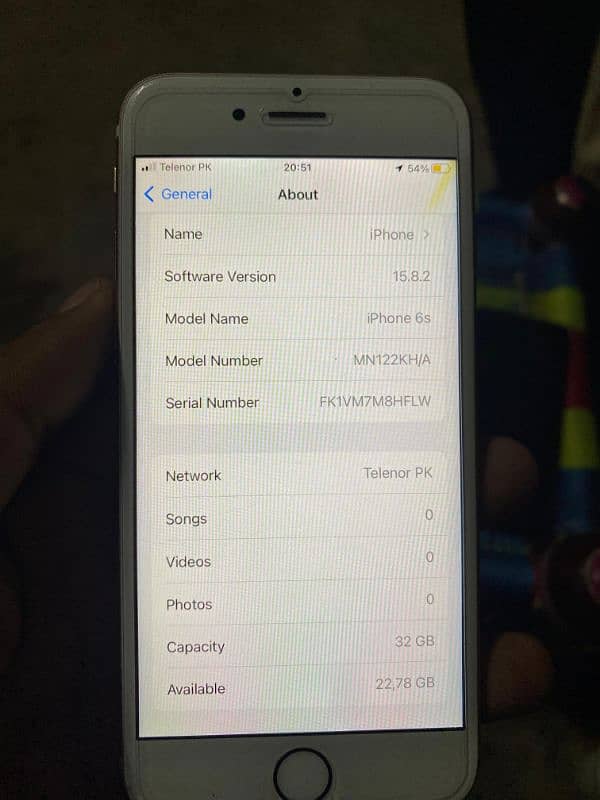 i phone 6s Pta Approved 32 Whtsap 034845.85512 3